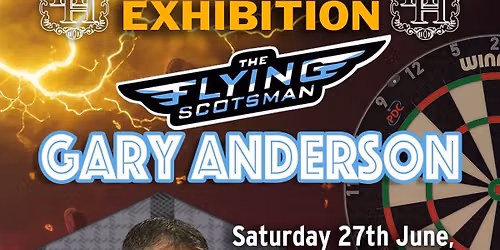 Gary Anderson Darts Exhibition