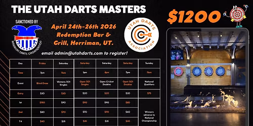 The Utah Darts Masters