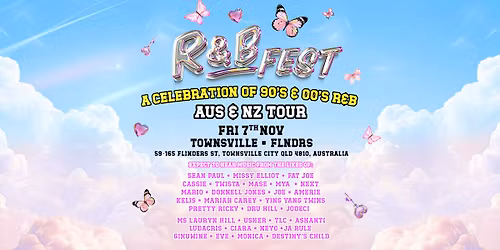 R&B Fest Is Coming To Townsville! 50 TICKETS LEFT!