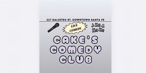 Live Comedy with AJ Mathews: Cake's Comedy Club Sept. 10, 2026