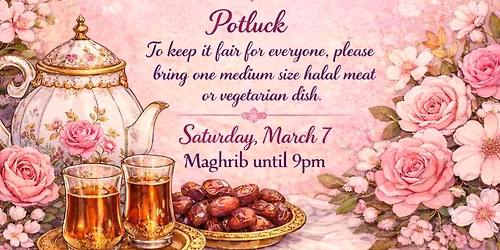 5th Annual Iftar Potluck Avondale