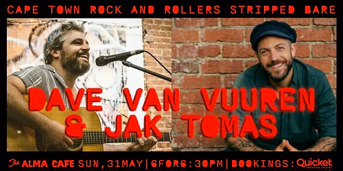 Jak Tomas & Dave van Vuuren UNPLUGGED