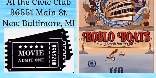Membership meeting- Boblo Boats A Detroit Ferry Tale
