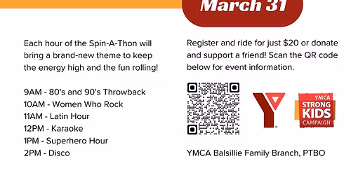 YMCA Spin-A-Thon Peterborough