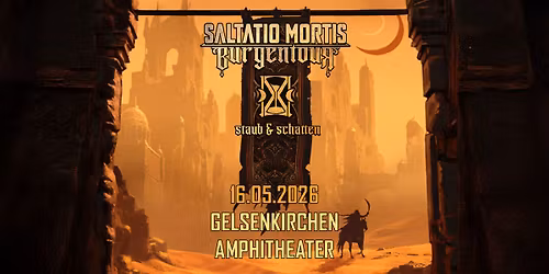 Saltatio Mortis \/\/ Burgentour 2026: Staub & Schatten \/\/ Gelsenkirchen