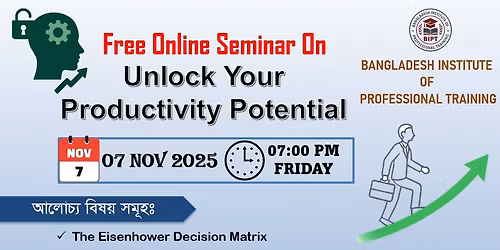 Free Online Seminar On Unlock Your Productivity Potential
