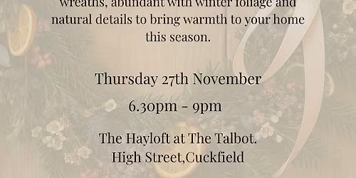 A Wildly Beautiful Christmas Evening 