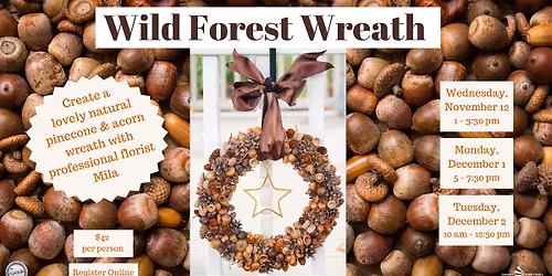 Wild Forest Wreath with Mila