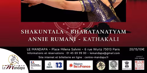 Visages de la d\u00e9esse - Shakuntala et Annie Rumani