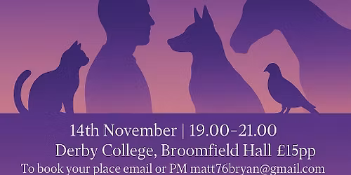 An evening of Human and Animal Mediumship 