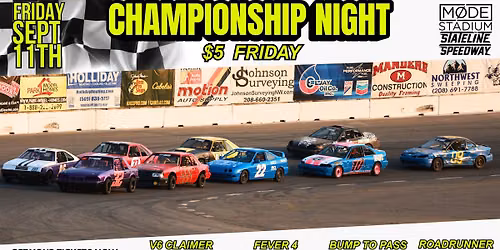 $5 Friday Championship Night