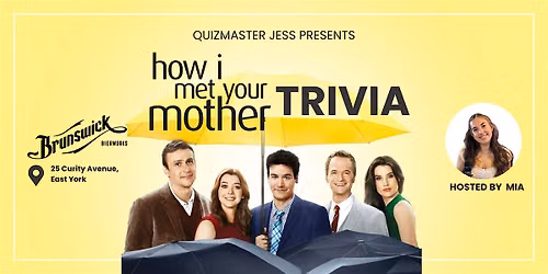 How I Met Your Mother Trivia at Brunswick Bierworks