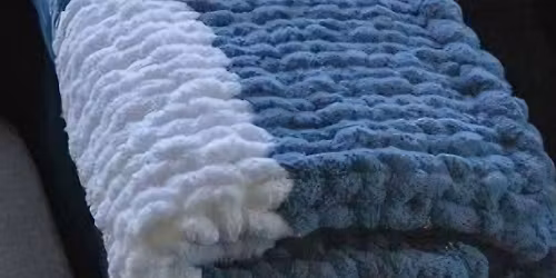 \ud83e\uddf6\u2728 CHECKERED CHUNKY KNIT BLANKET WORKSHOP \u2728\ud83e\uddf6