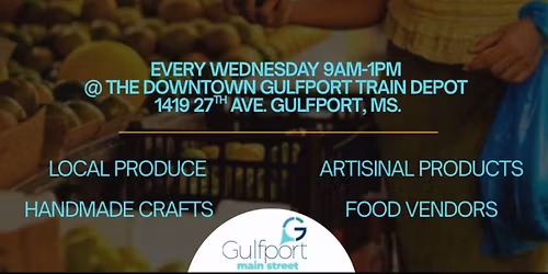 Gulfport Main Street\u2019s Downtown Market 
