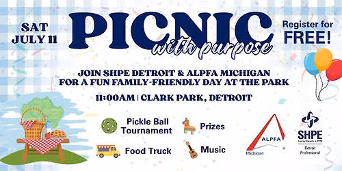 Picnic with purpuse