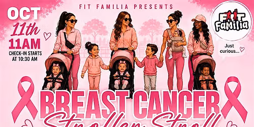 Fit Familia\u2019s Breast Cancer Stroller Stroll