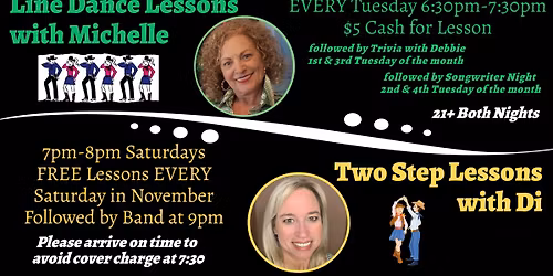 Dance Lessons at Watering Hole Saloon, NB, TX