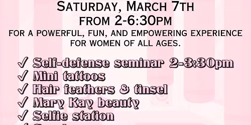 Women\u2019s Day event.