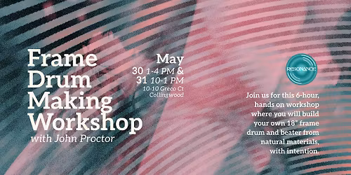 Frame Drum Making Workshop with John Proctor