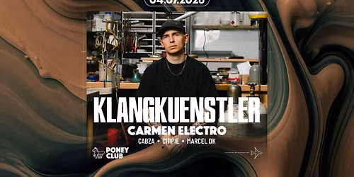 KLANGKUENSTLER x PINK PARADIZE x PONEY CLUB 2026 