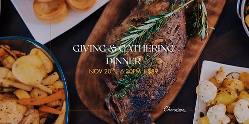 Giving & Gathering Dinner