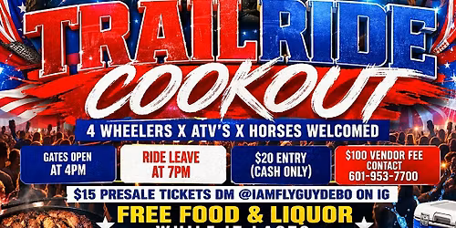 Memorial Weekend TrailRide