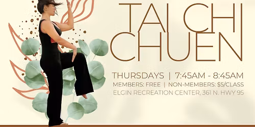Tai Chi Chuen - 5 Basic Stances with Master Boaz at the Elgin Recreation Center