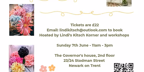 Paper flowers workshop