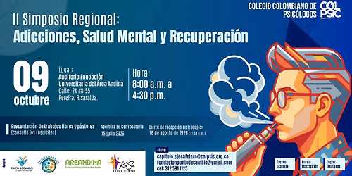 II Simposio Regional: Adicciones, salud mental y recuperación