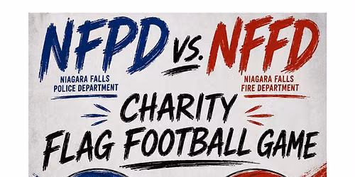 Niagara Falls Police vs Niagara Falls Fire Annual Flag Football Game