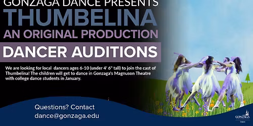 Thumbelina Youth Auditions