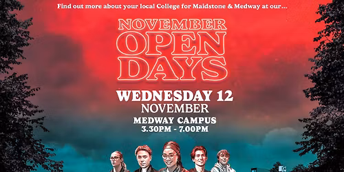 Medway open day 12 November 2025