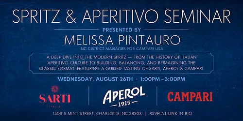Spritz & Aperitivo Seminar