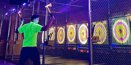 Glow Throw - Axe Throwing!