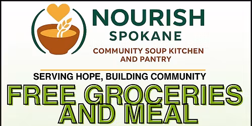 NOURISH SPOKANE: FREE CHRISTMAS MEAL & GROCERIES \ud83c\udf84