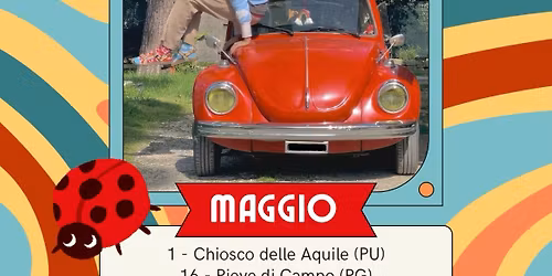 Il Pianista sul Maggiolone - concerto a Pieve di Campo