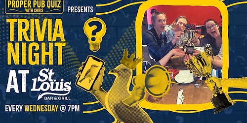 The Proper Pub Quiz at St Louis Bar & Grill | Trivia Night