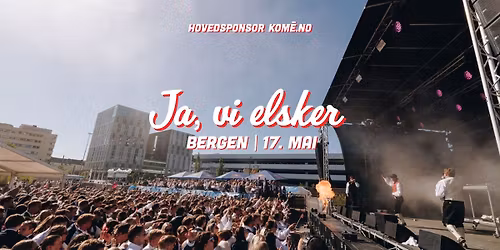 Ja, vi elsker 2026\u23d0Bergens st\u00f8rste 17. mai feiring!