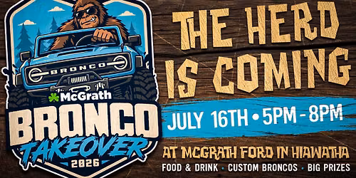 McGrath Bronco Takeover