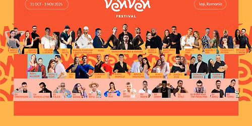 VenVen Dance Festival - 30 Oct - 3 Nov 2025 - Agora Center, Iasi, Romania