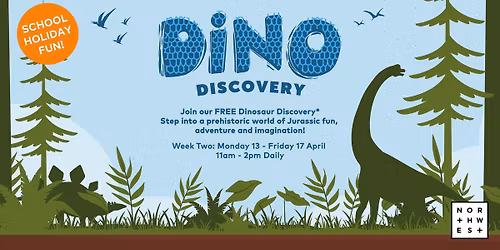 FREE Dino Discovery School Holiday Fun! Week 2