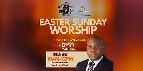 Easter Sunday Worship at In Harmony Caf\u00e9
