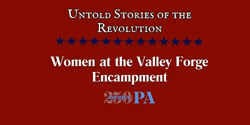 Women at the Valley Forge Encampment