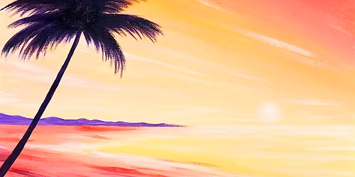 Sip & Paint at Barranco Lounge, Filton, Bristol - "Bahamas Breeze"
