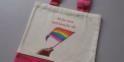 Rainbow Pride Book Bag: Kids