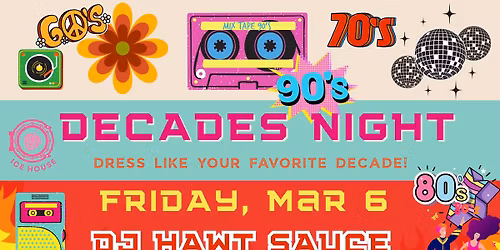 Decades Night at the Ice House Brewery