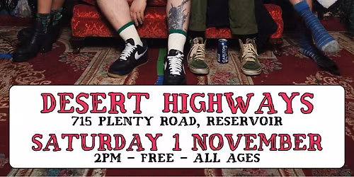 QUEEN HYENA Live Instore at Desert Highways!