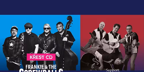 Frankie & the Screwballs a k\u0159est CD v Malostransk\u00e9 besed\u011b