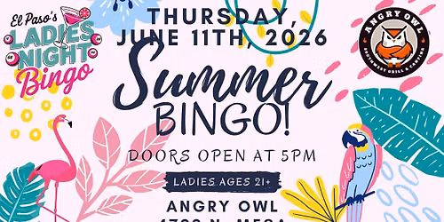 Summer\u2600\ufe0fBINGO!