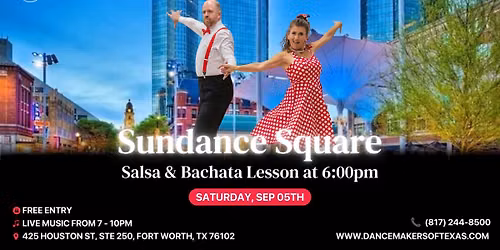 FREE  Salsa & Bachata Lesson + Live Band 